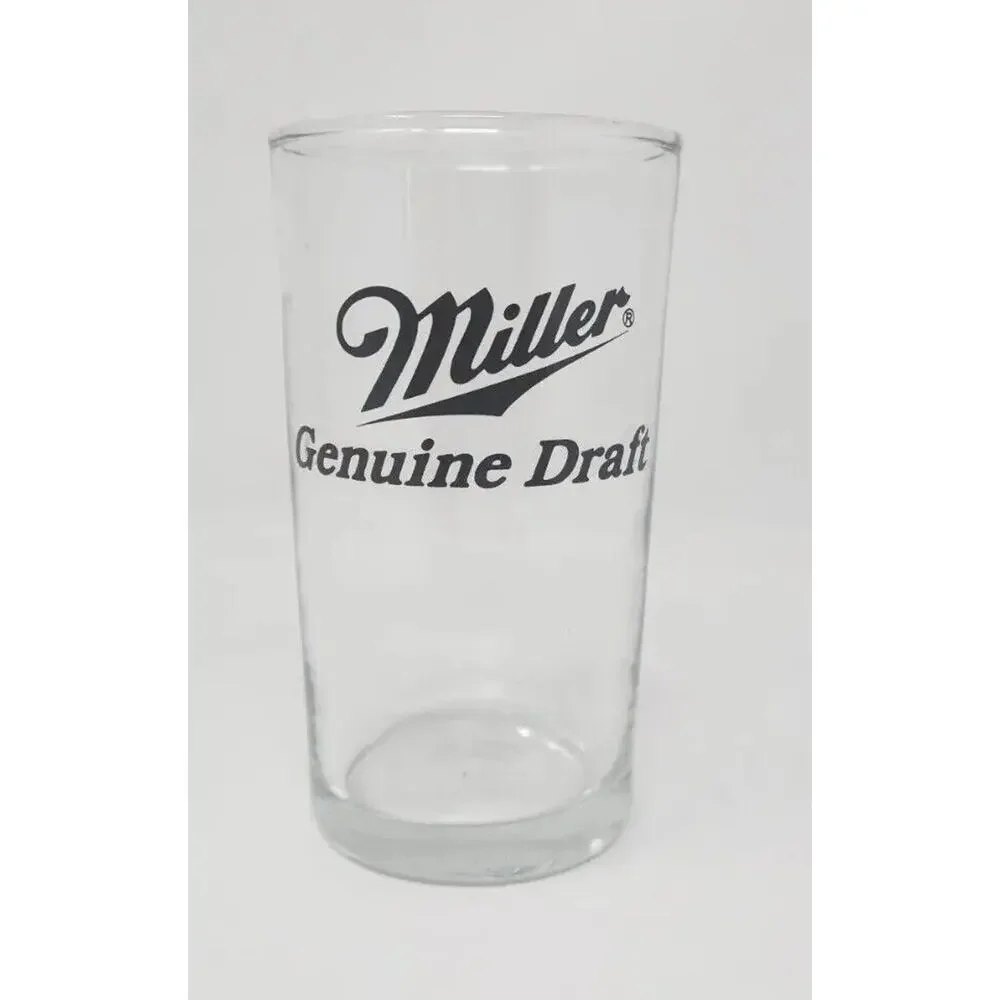 Vintage‎ Miller Genuine Draft Beer Glass 6oz 4.5